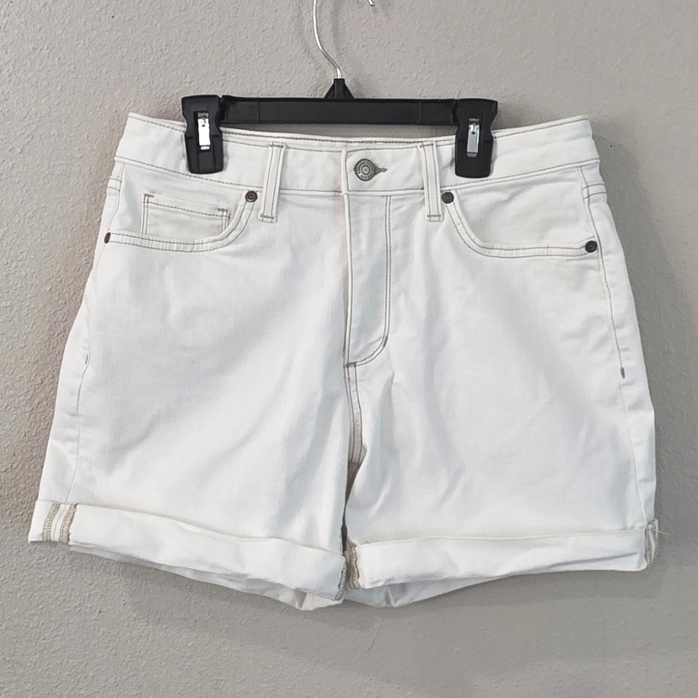 Sonoma Women's Cream Jean Shorts